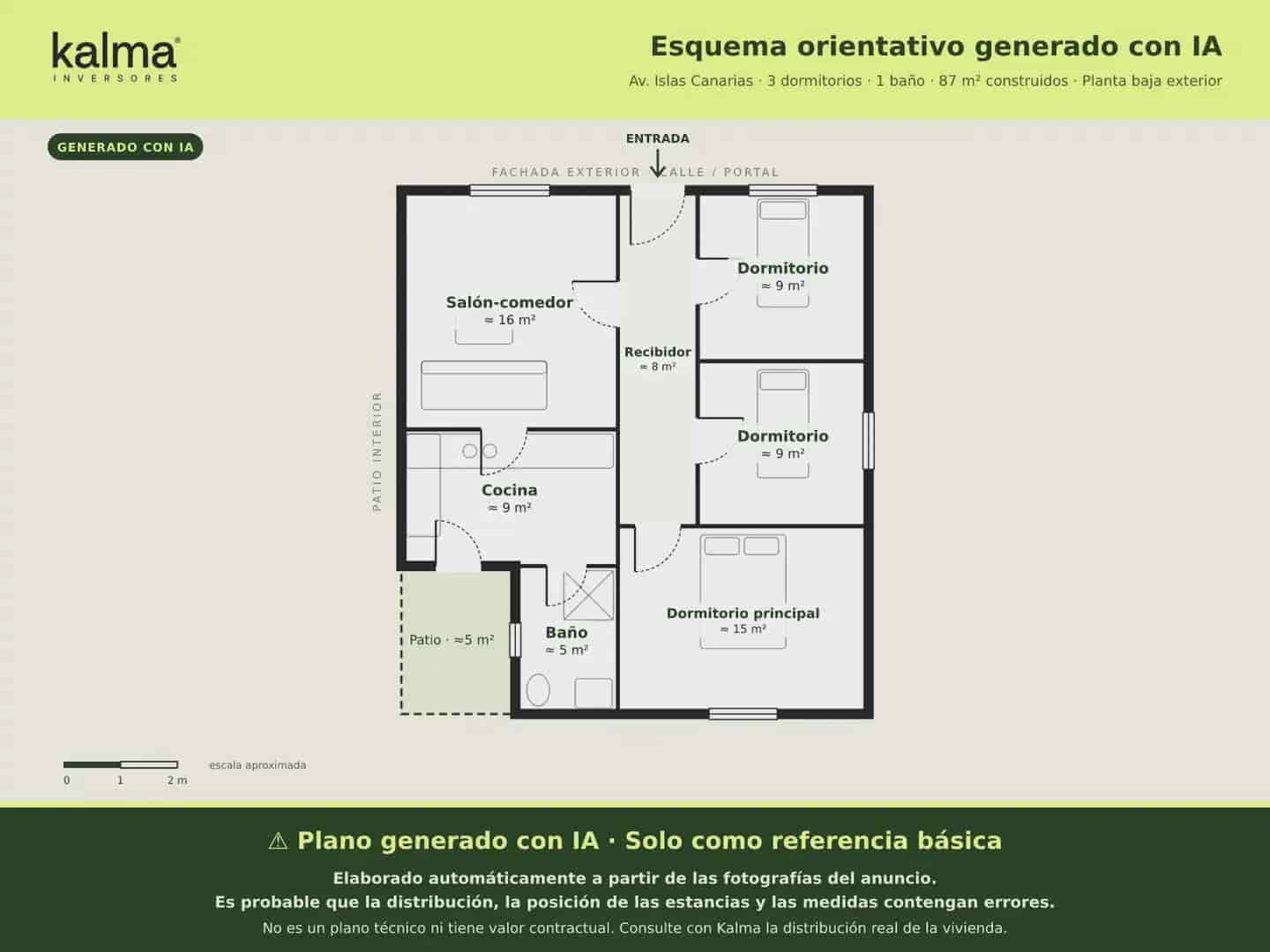 3 Zimmer Wohnung zu verkaufen in Santa Cruz de Tenerife - 40.000 € (Ref: 9981169)