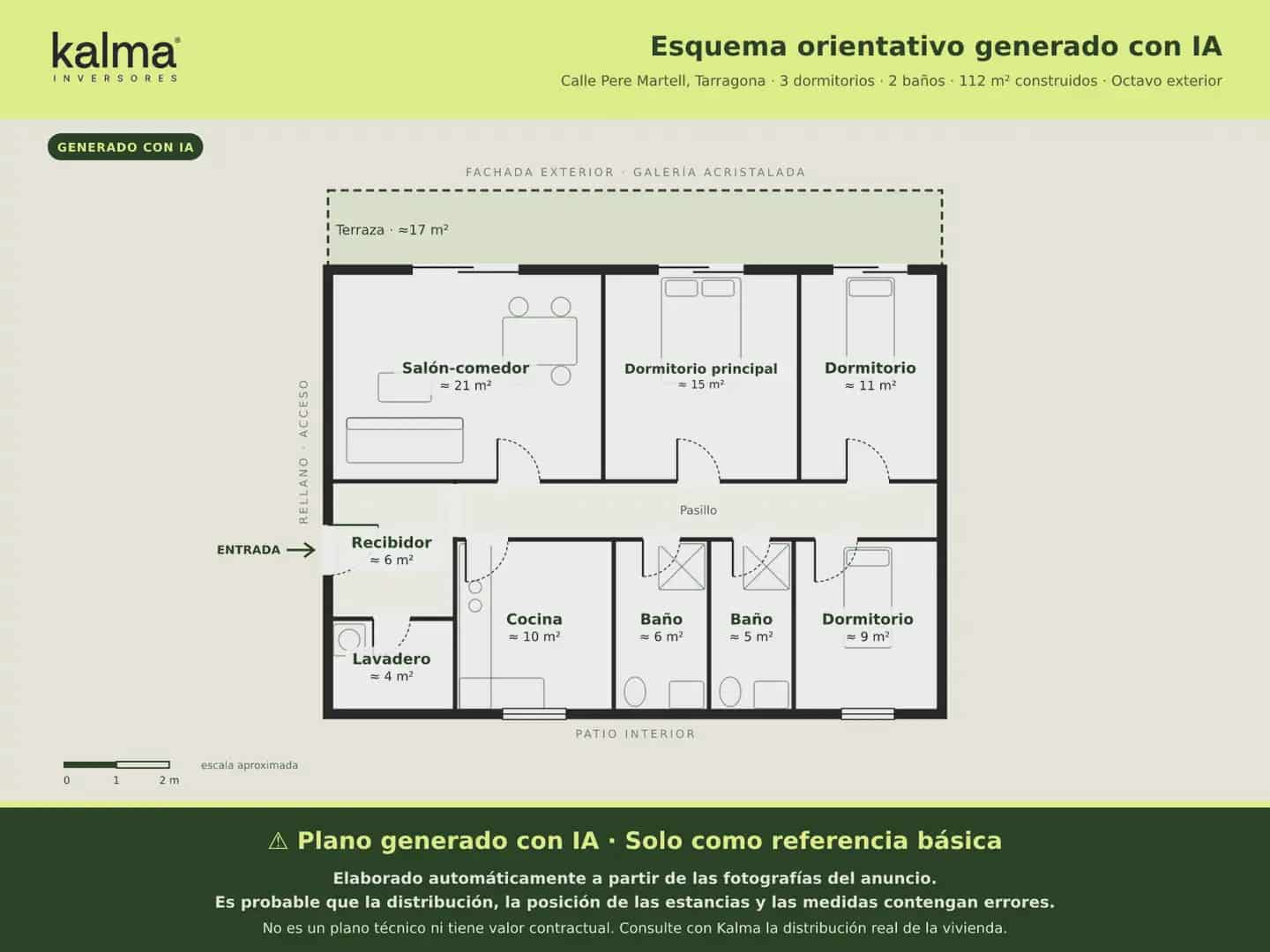 3 bedroom Flat for sale in Tarragona city - € 45,000 (Ref: 9981181)