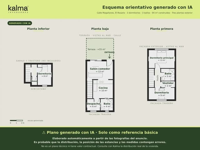 3 camera da letto Appartamento in vendita in El Rosario con garage - 201.318 € (Rif: 9981192)