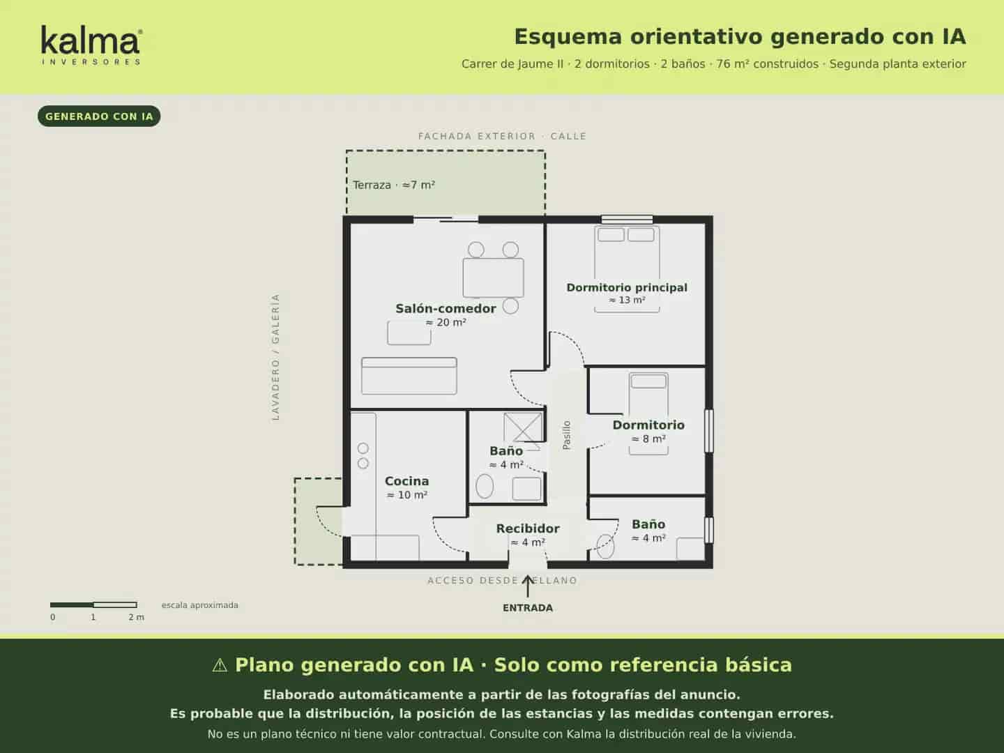 2 soveværelse Lejlighed til salg i Muchamiel / Mutxamel med garage - € 170.000 (Ref: 9981194)