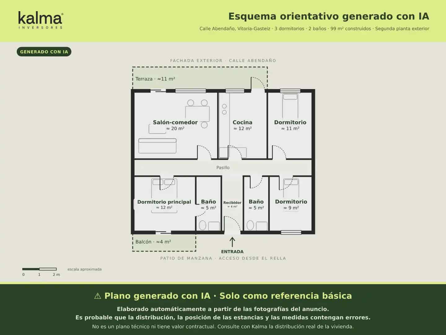 3 slaapkamer Flat te koop in Vitoria-Gasteiz - € 212.896 (Ref: 9981198)