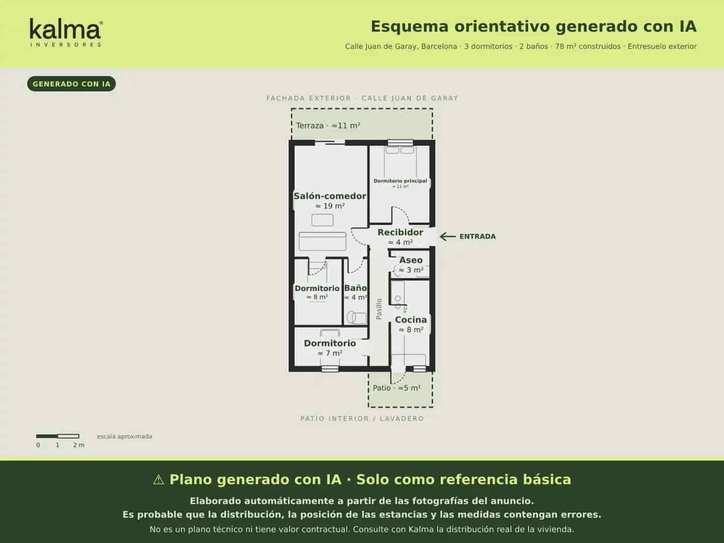 3 sypialnia Mieszkanie na sprzedaż w Miasto Barcelona - 220 000 € (Ref: 9981218)