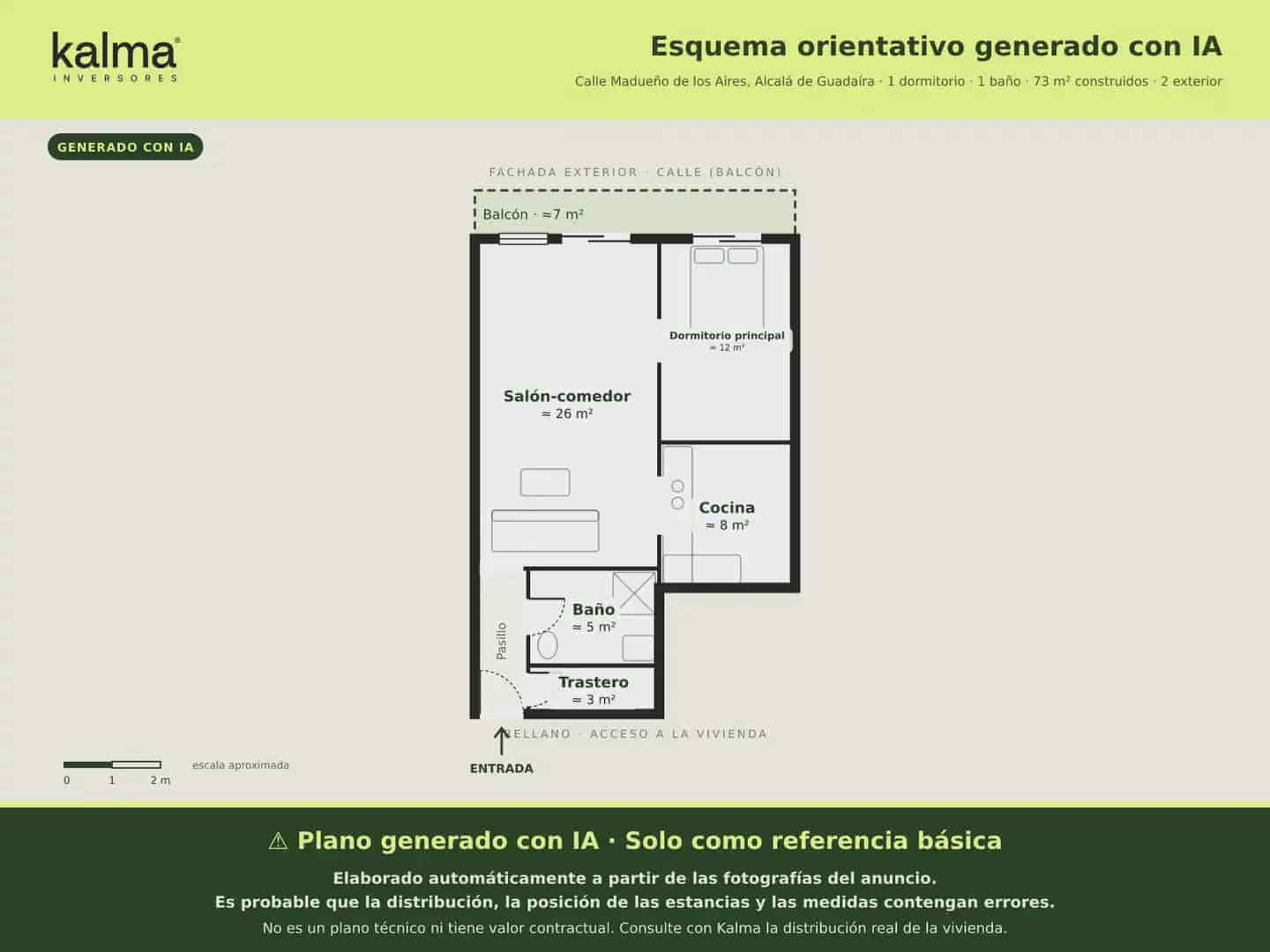 1 slaapkamer Flat te koop in Alcala de Guadaira - € 72.774 (Ref: 9981223)