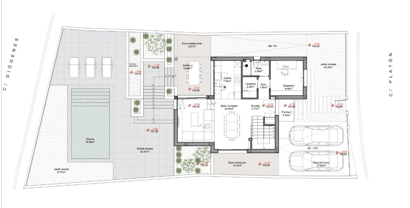 4 sypialnia Willa na sprzedaż w Miasto Malaga z basenem garażem - 825 000 € (Ref: 9877595)