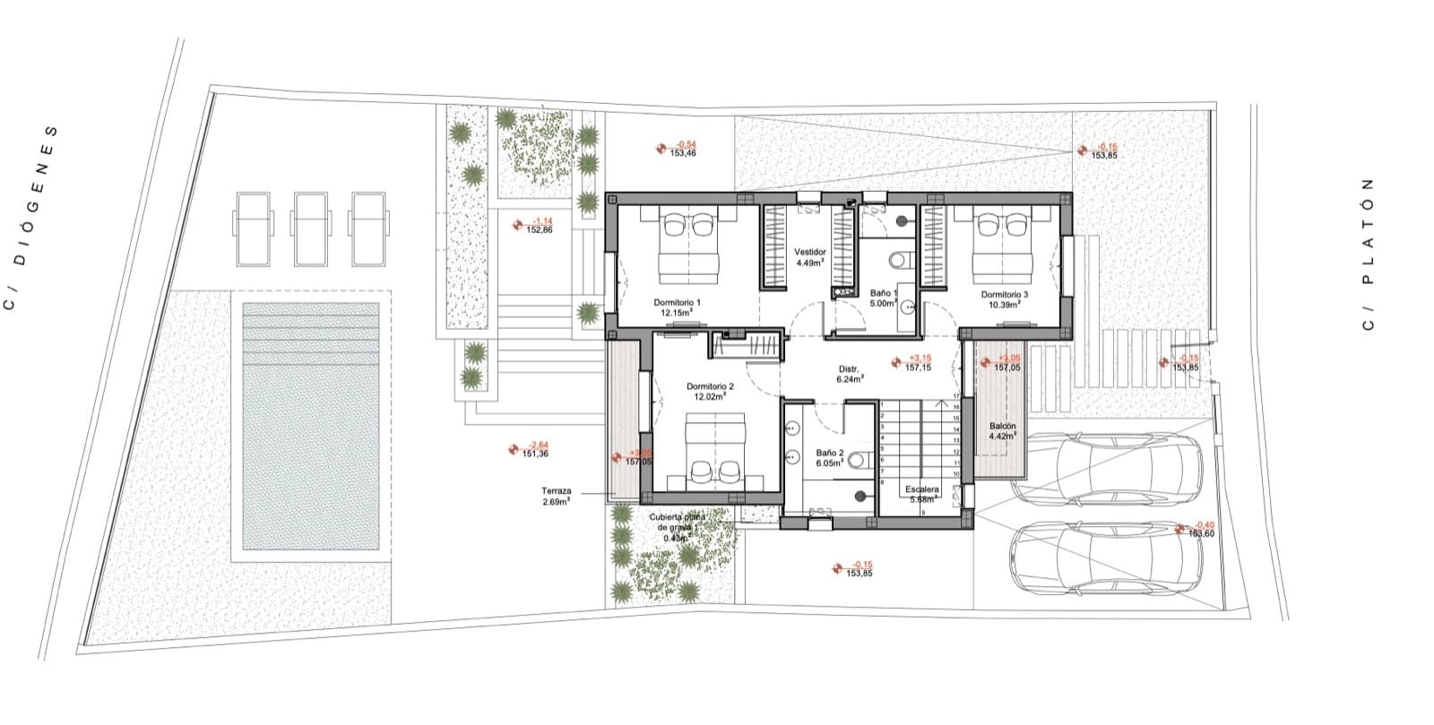 4 sypialnia Willa na sprzedaż w Miasto Malaga z basenem garażem - 825 000 € (Ref: 9877595)