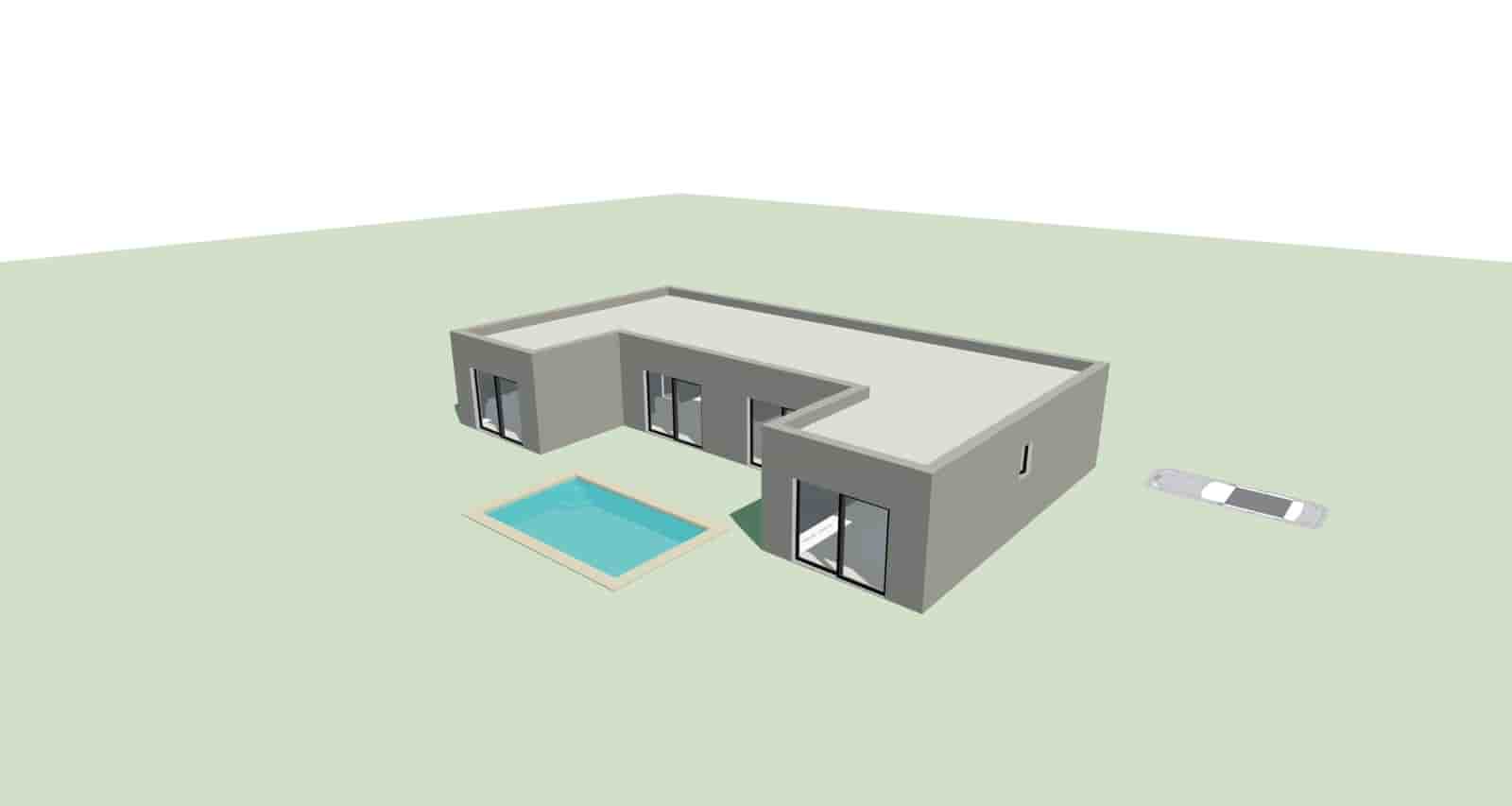 3 sypialnia Dom na sprzedaż w Pinoso z basenem garażem - 287 925 € (Ref: 10163800)