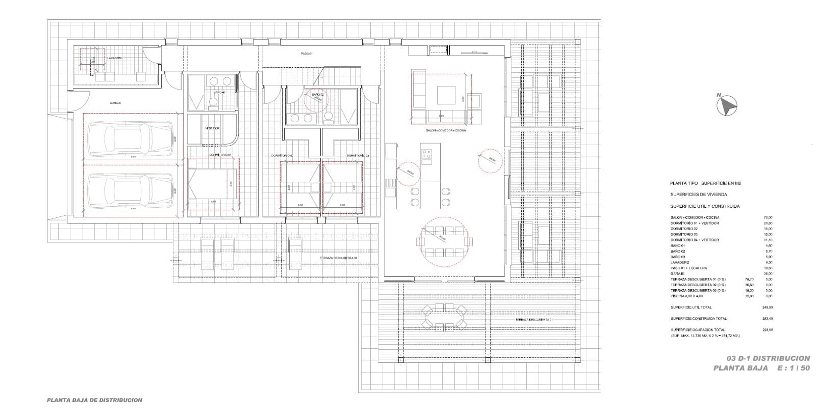 4 soverom Hus til salgs i Pinoso med svømmebasseng garasje - € 550 000 (Ref: 9985663)
