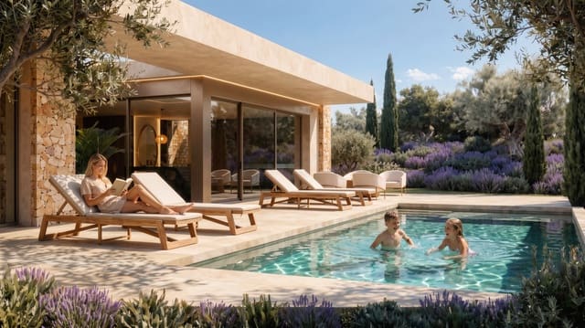 Chalet de 3 habitaciones en Pinoso en venta con piscina - 321.860 € (Ref: 9996396)