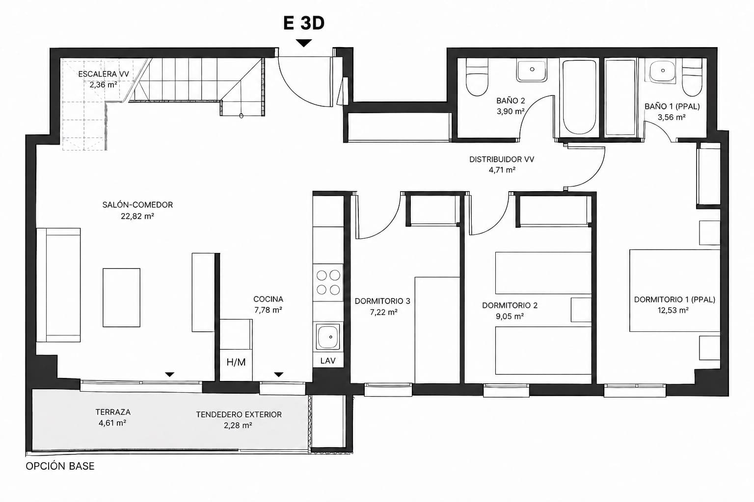 Ático de 3 habitaciones en Dénia en venta con piscina garaje - 570.000 € (Ref: 10011063)