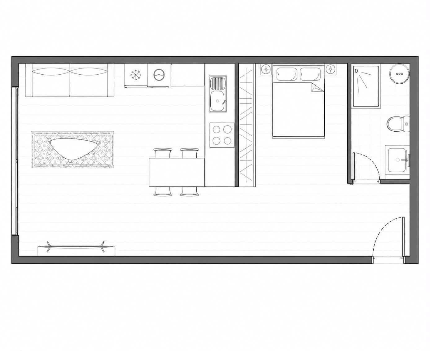 1 Zimmer Wohnung zu verkaufen in Denia - 165.000 € (Ref: 10033482)