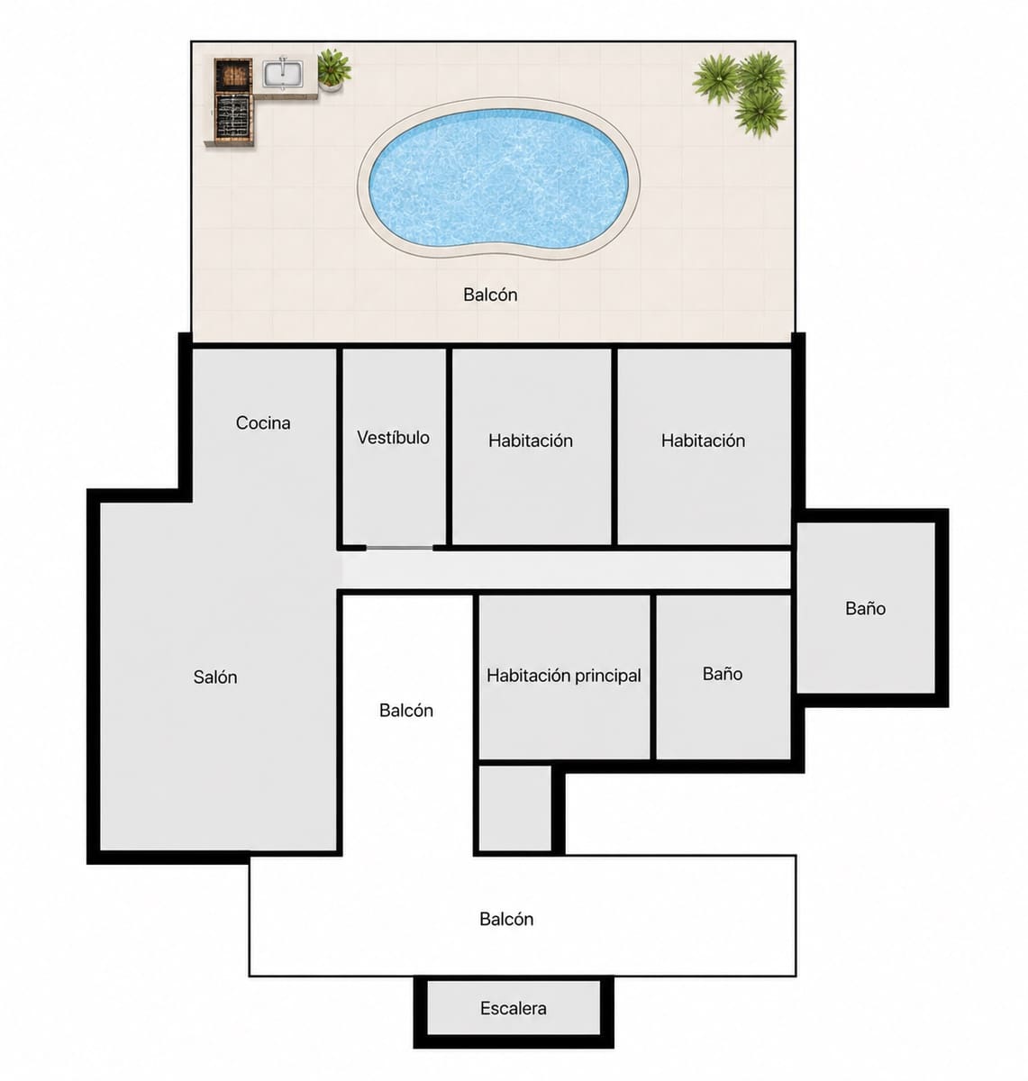 3 quarto Moradia para venda em Denia com piscina garagem - 485 000 € (Ref: 9918860)