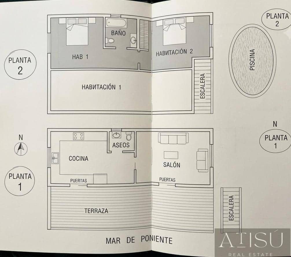 2 makuuhuone Omakotitalo myytävänä paikassa Benidorm mukana uima-altaan 
autotalli - 269 000 € (Ref: 10036219)