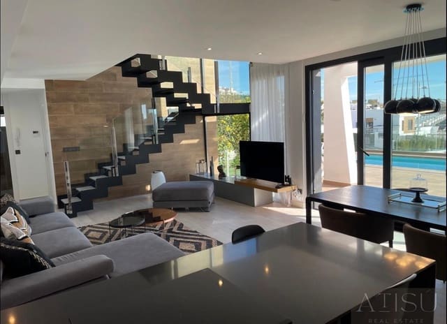 3 makuuhuone Huvila vuokrattavana paikassa Finestrat mukana uima-altaan - 4 500 € (Ref: 10043275)
