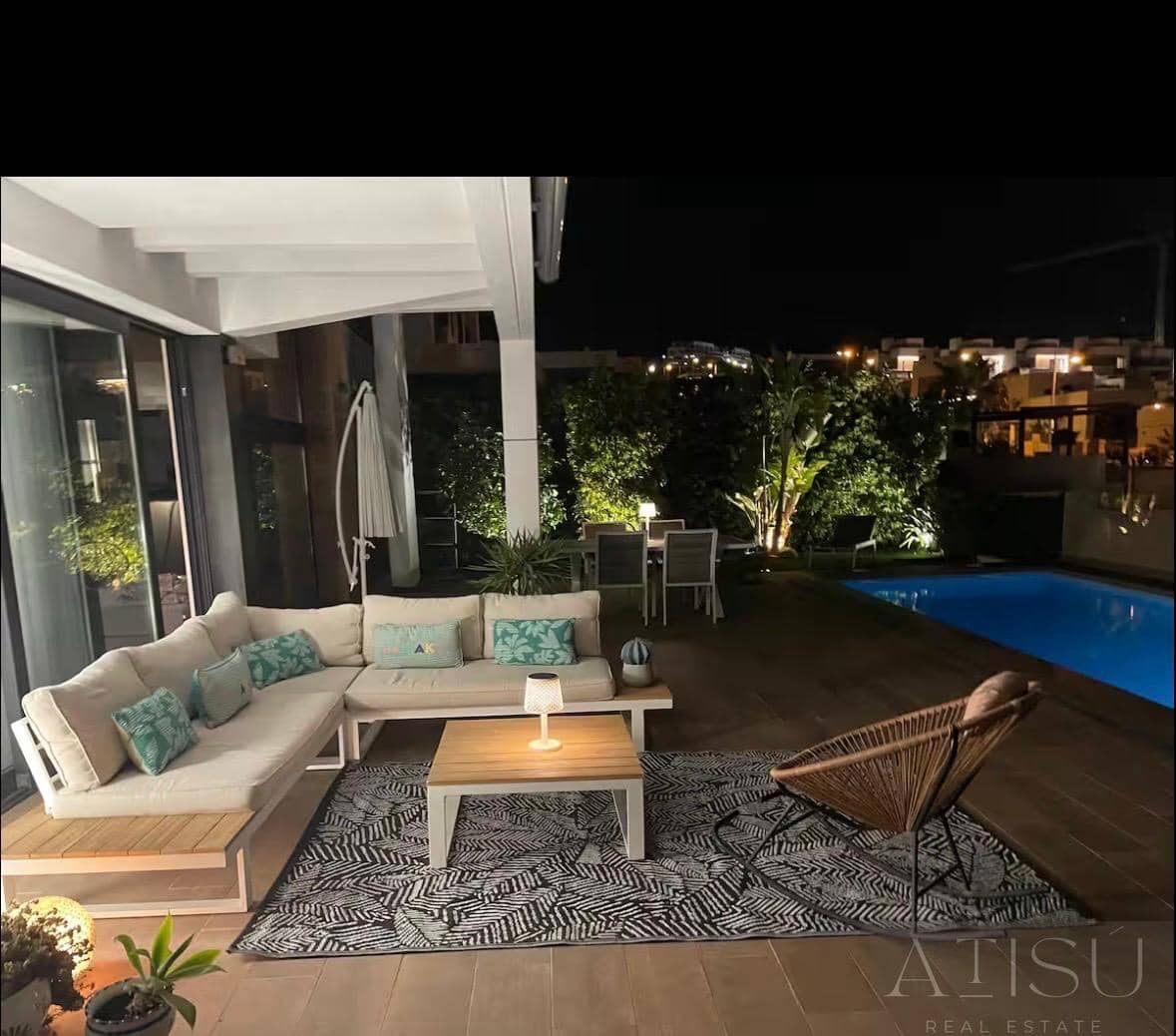 3 makuuhuone Huvila vuokrattavana paikassa Finestrat mukana uima-altaan - 4 500 € (Ref: 10043275)