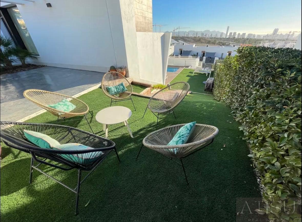 3 makuuhuone Huvila vuokrattavana paikassa Finestrat mukana uima-altaan - 4 500 € (Ref: 10043275)