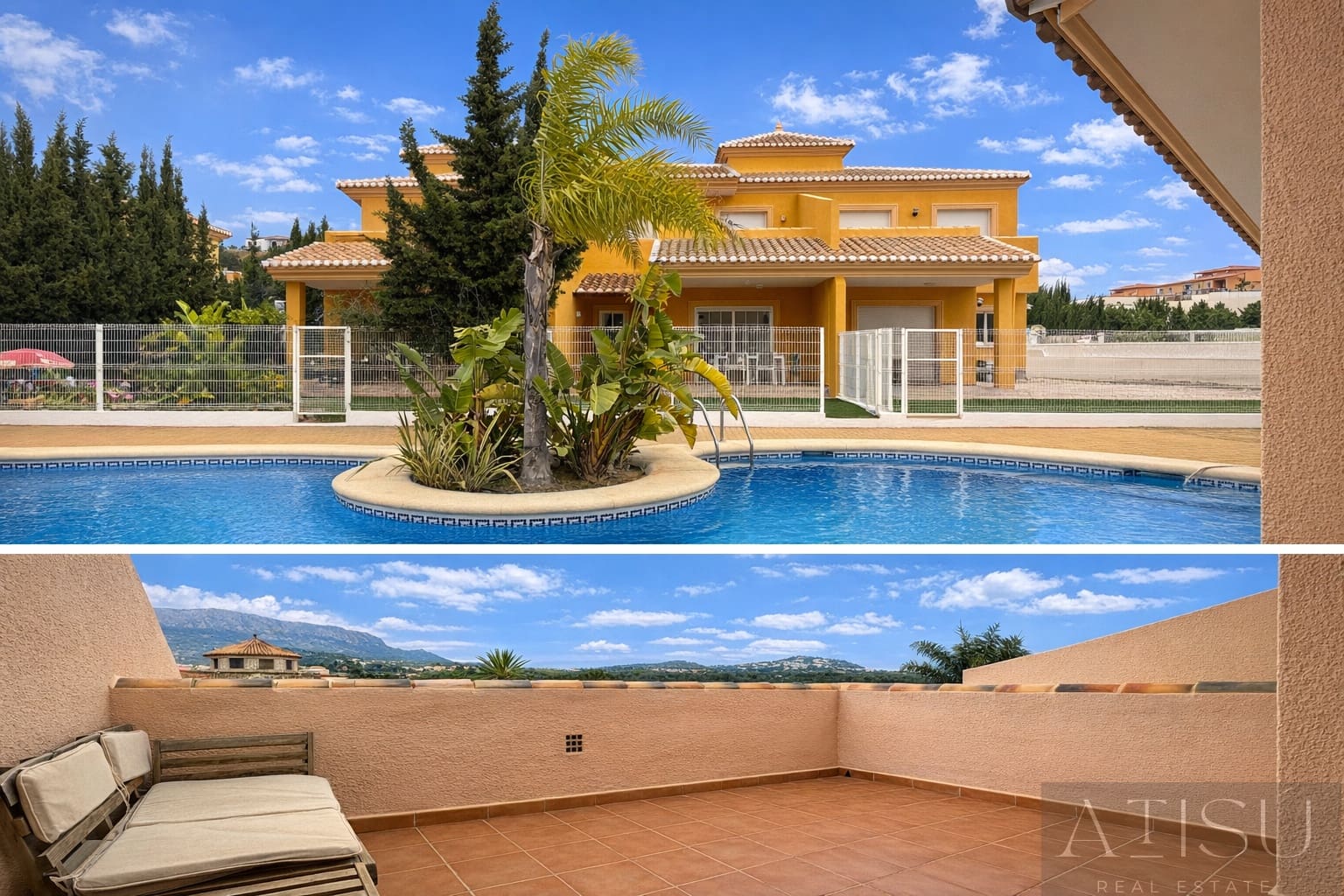 Pareado de 4 habitaciones en Calpe / Calp en venta con piscina garaje - 627.000 € (Ref: 9894811)