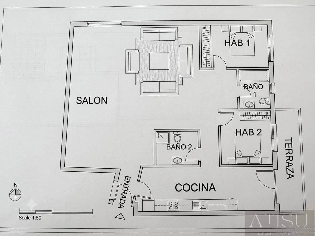 2 sypialnia Mieszkanie na sprzedaż w La Nucia - 199 000 € (Ref: 9894812)