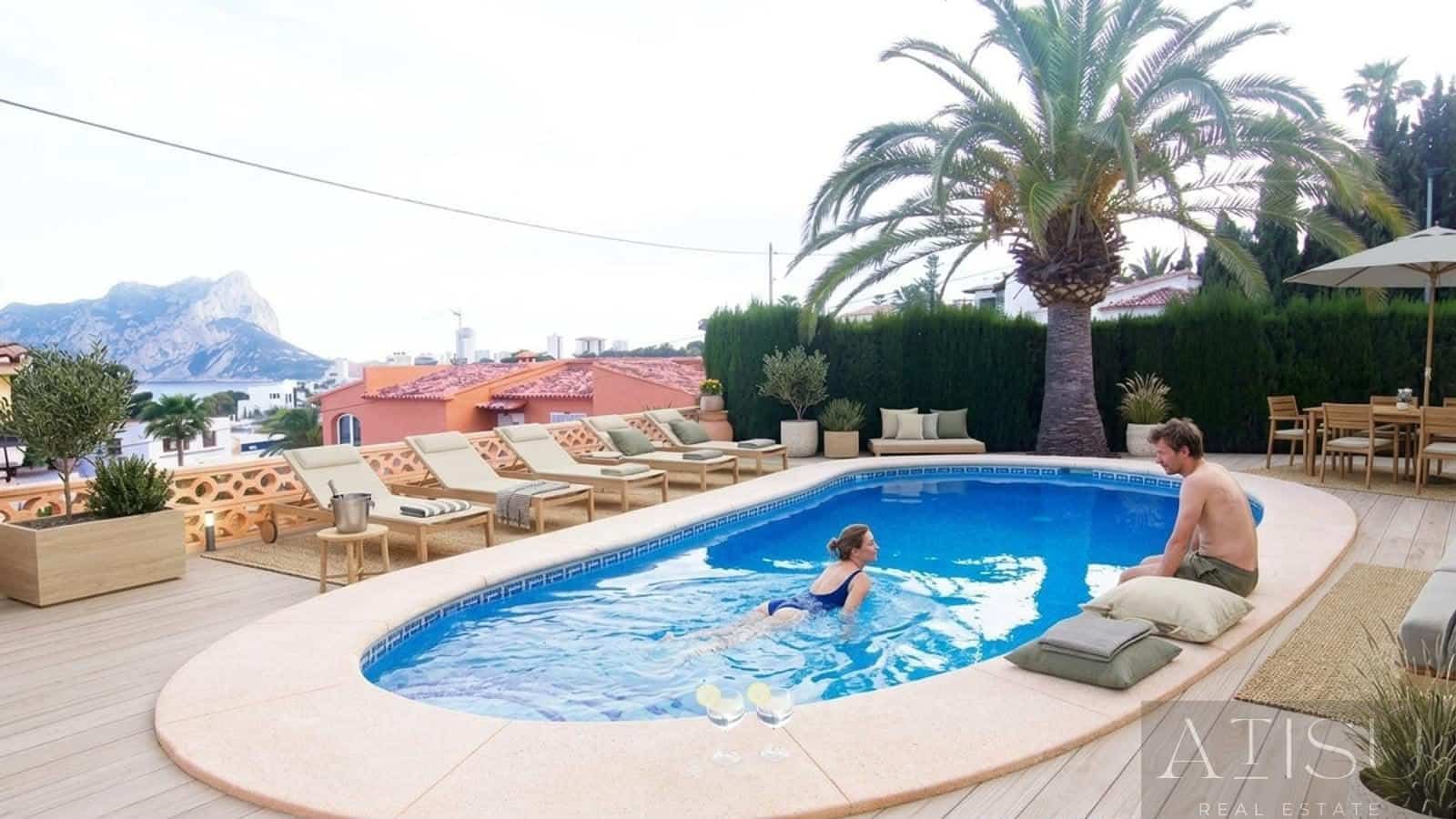 4 camera da letto Villa in vendita in Calpe / Calp con piscina garage - 1.100.000 € (Rif: 9894819)
