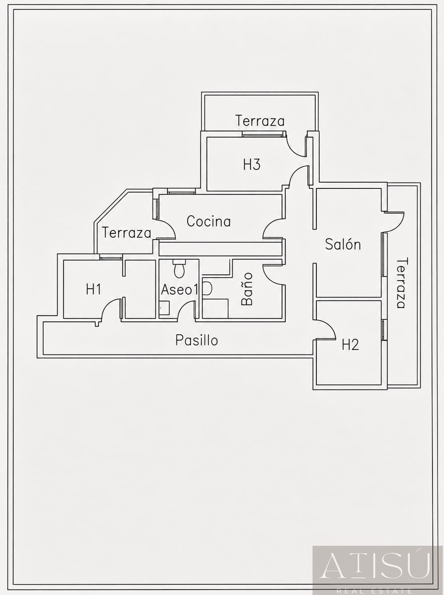 3 slaapkamer Flat te koop in Playa de Muchavista met zwembad - € 350.000 (Ref: 9894823)