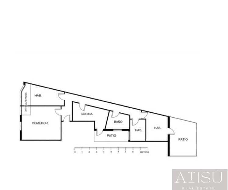 3 Zimmer Wohnung zu verkaufen in Alicante / Alacant Stadt - 239.000 € (Ref: 9894824)