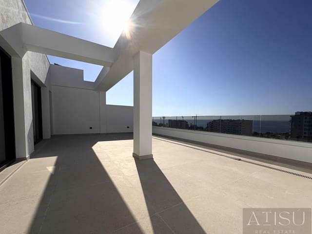 3 sypialnia Penthouse na sprzedaż w Montiboli, La Villajoyosa / Vila Joiosa z basenem garażem - 585 000 € (Ref: 9932395)