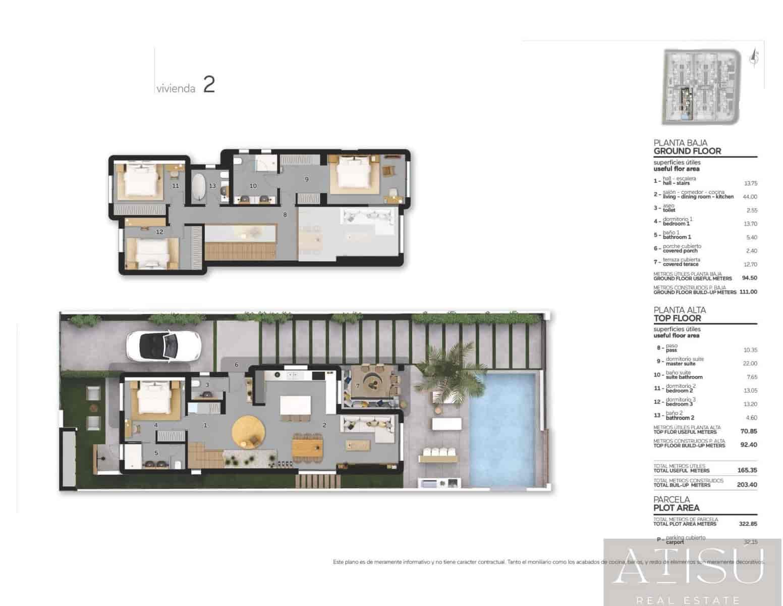 4 sypialnia Willa na sprzedaż w Albir z basenem - 875 000 € (Ref: 9950748)