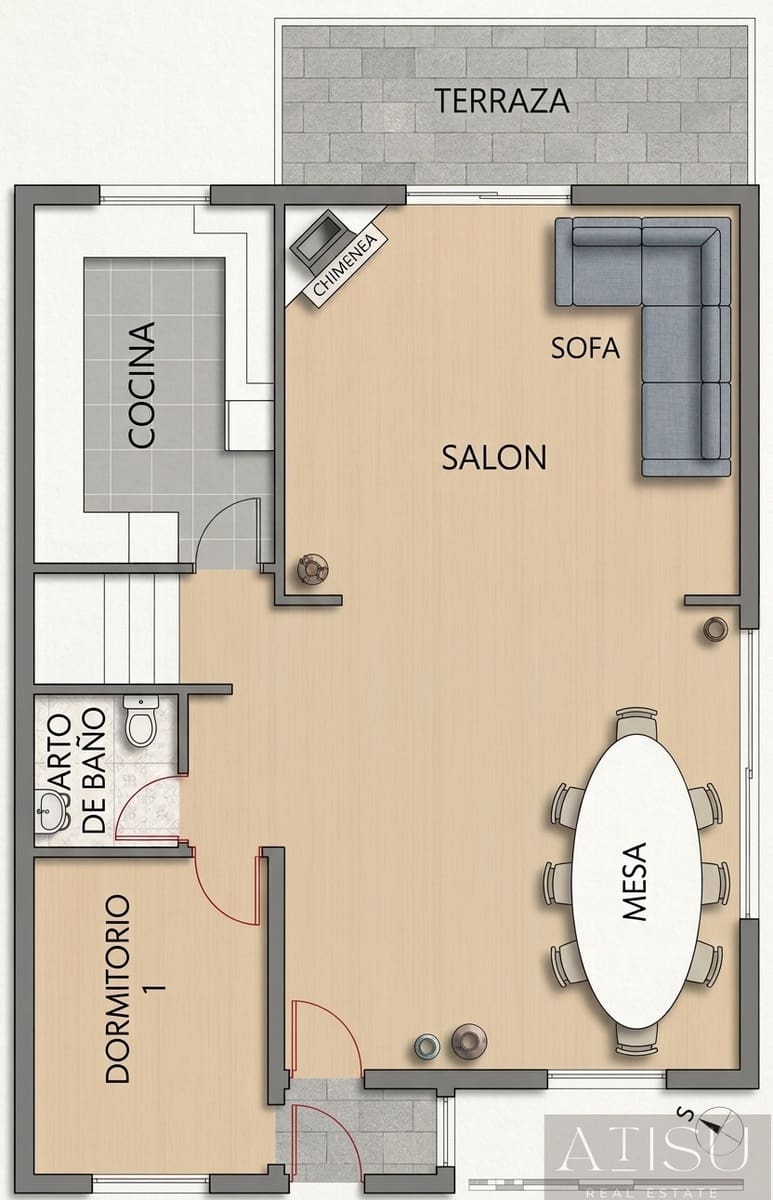 4 slaapkamer Huis te huur in Muchamiel / Mutxamel met zwembad garage - € 1.800 (Ref: 9965525)