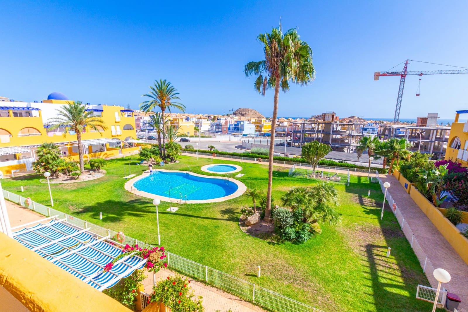 2 sypialnia Mieszkanie na sprzedaż w San Juan de los Terreros z basenem garażem - 167 000 € (Ref: 10005653)