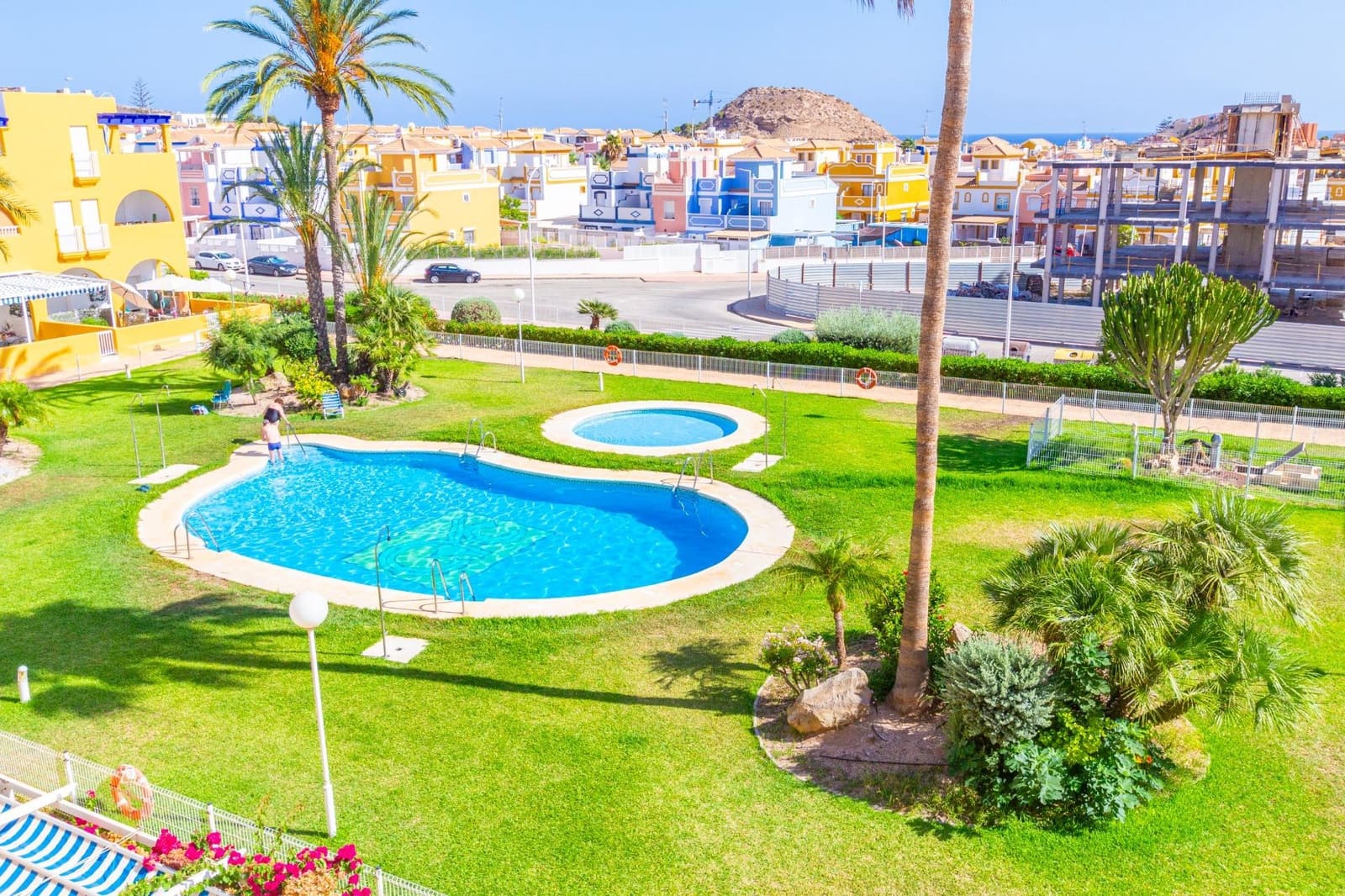2 sypialnia Mieszkanie na sprzedaż w San Juan de los Terreros z basenem garażem - 167 000 € (Ref: 10005653)