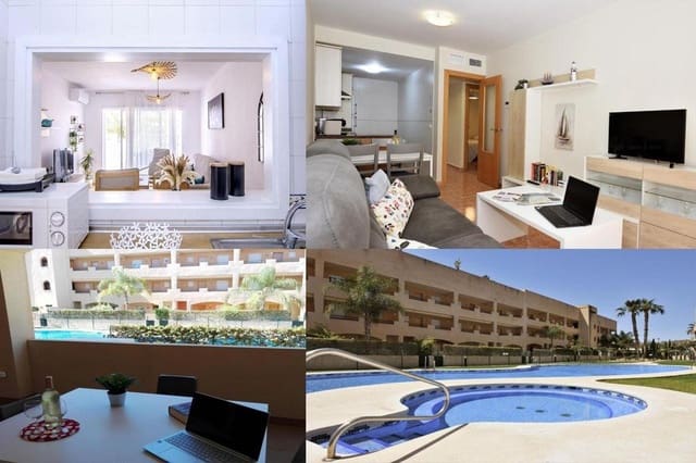 4 soveværelse Lejlighed til leje i Aguilas med swimmingpool garage - € 2.500 (Ref: 9924621)