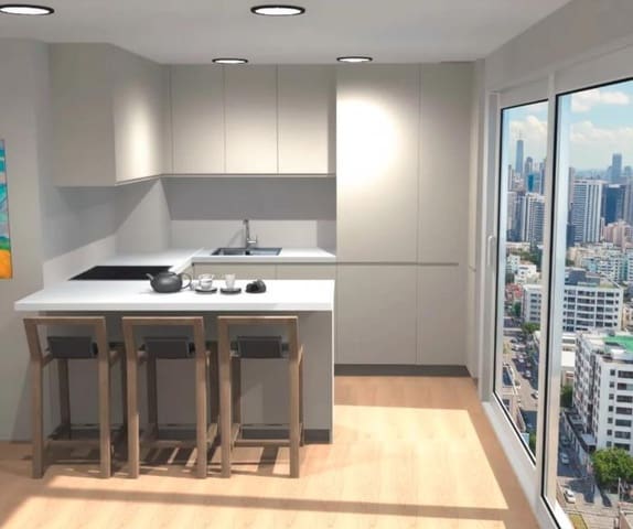 2 Zimmer Wohnung zu verkaufen in Elche / Elx mit Pool - 250.000 € (Ref: 10055636)