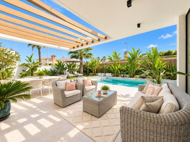 3 soveværelse Villa til salg i Lomas de Cabo Roig - Los Dolses, Orihuela med swimmingpool garage - € 749.000 (Ref: 10081357)