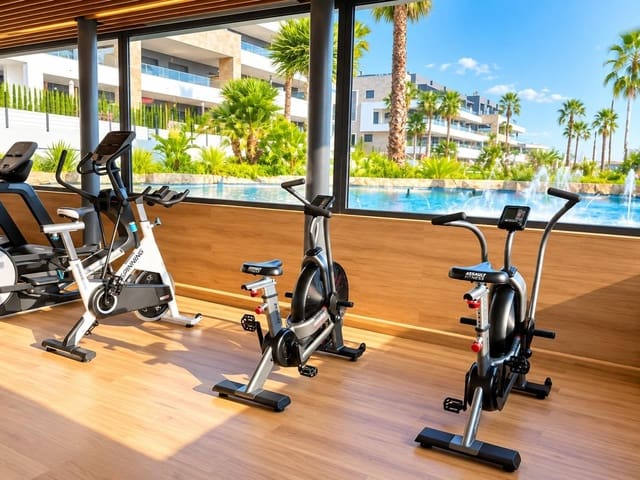 3 makuuhuone Huoneisto lomavuokrausta paikassa Playa Flamenca, Orihuela mukana uima-altaan 
autotalli - 1 120 € (Ref: 10094796)