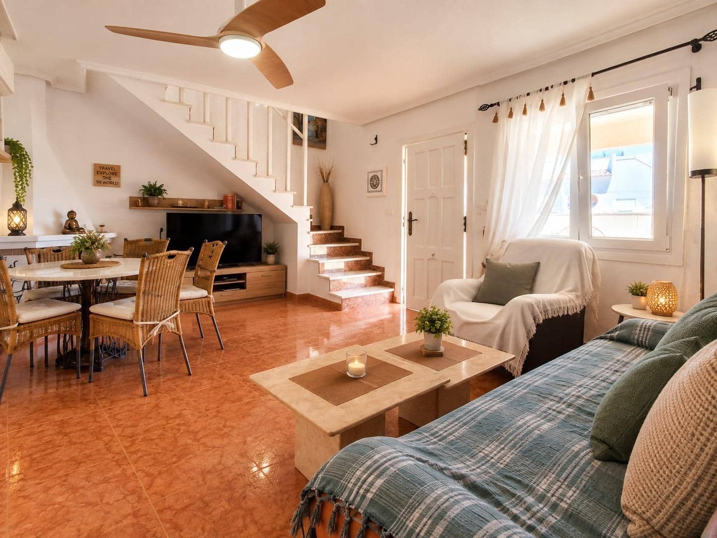4 bedroom Semi-detached Villa for sale in Orihuela Costa with pool - € 279,000 (Ref: 9908741)