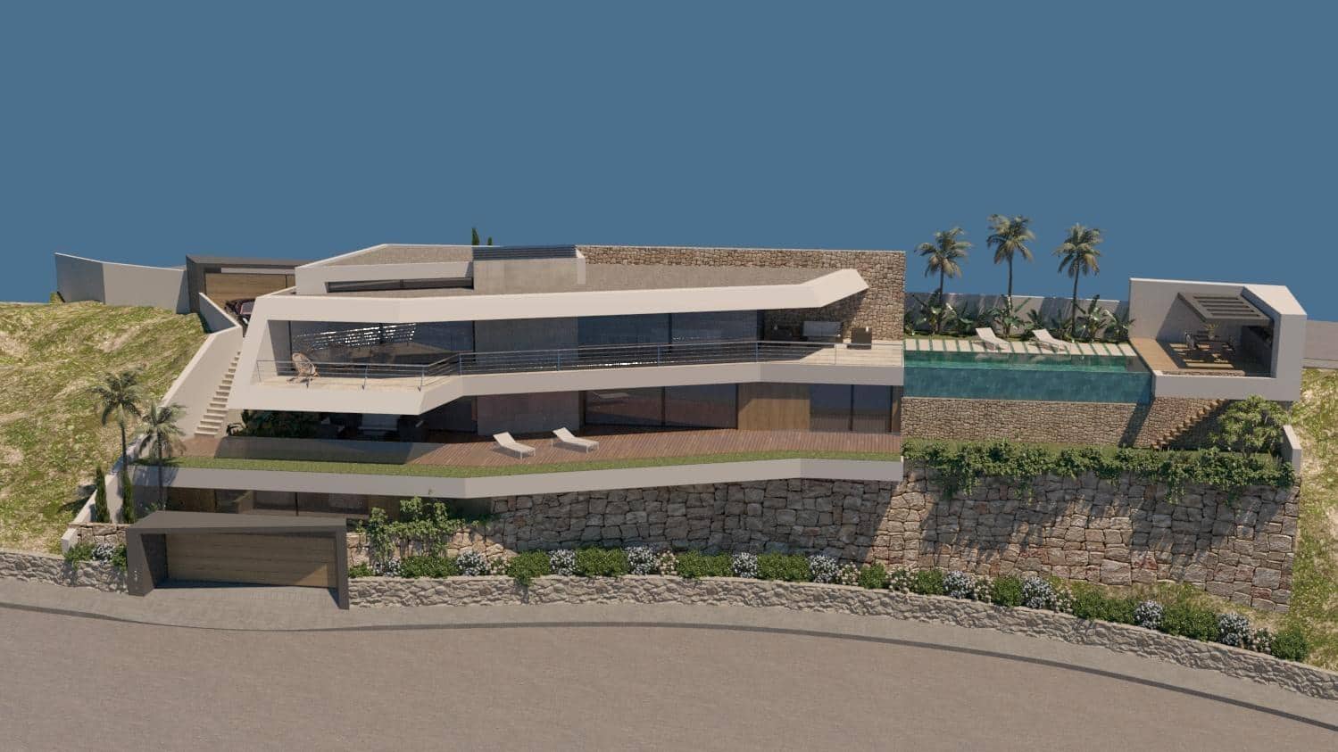 3 sovrum Villa till salu i Ciudad Quesada med garage - 1 195 000 € (Ref: 9908751)