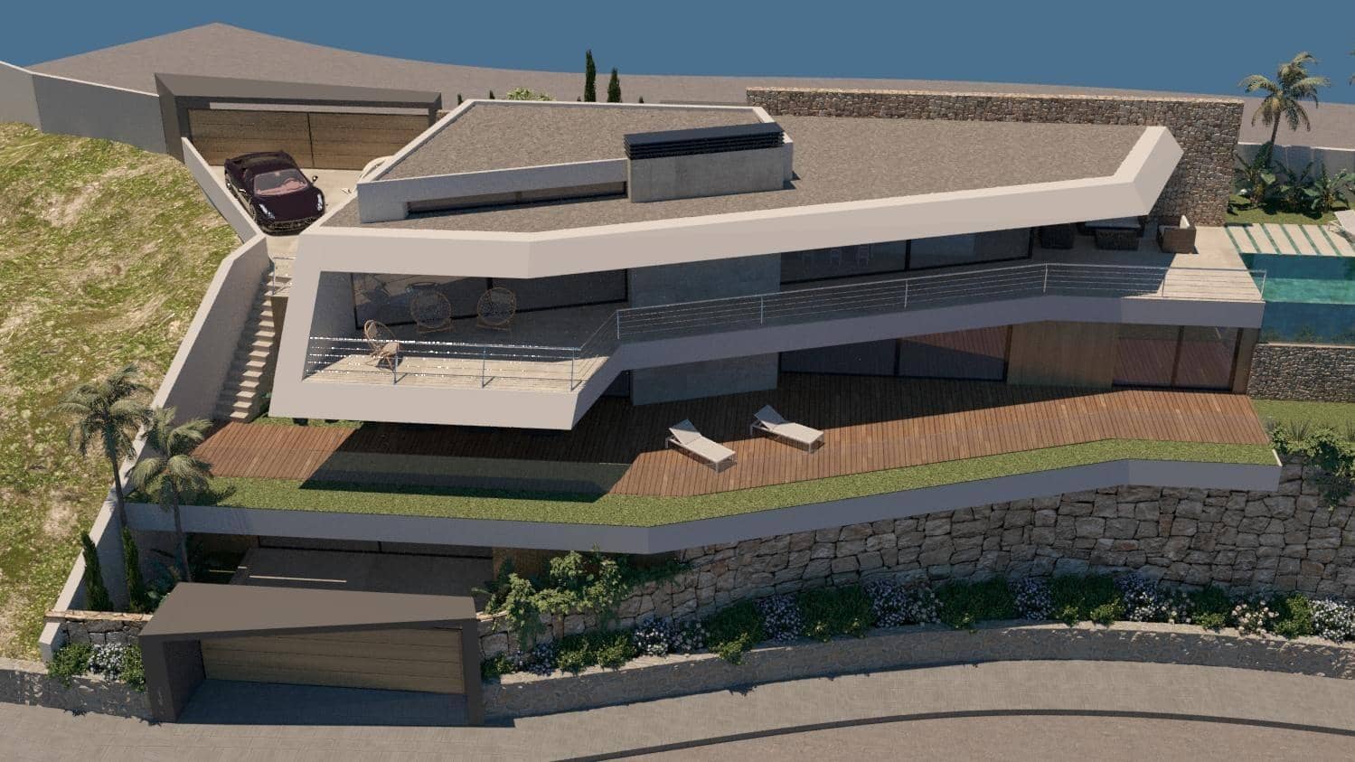 3 sovrum Villa till salu i Ciudad Quesada med garage - 1 195 000 € (Ref: 9908751)