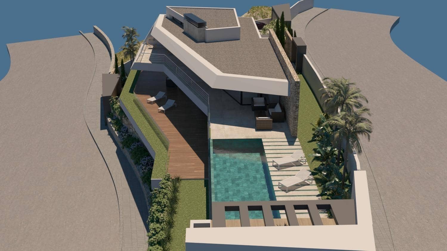 3 sovrum Villa till salu i Ciudad Quesada med garage - 1 195 000 € (Ref: 9908751)