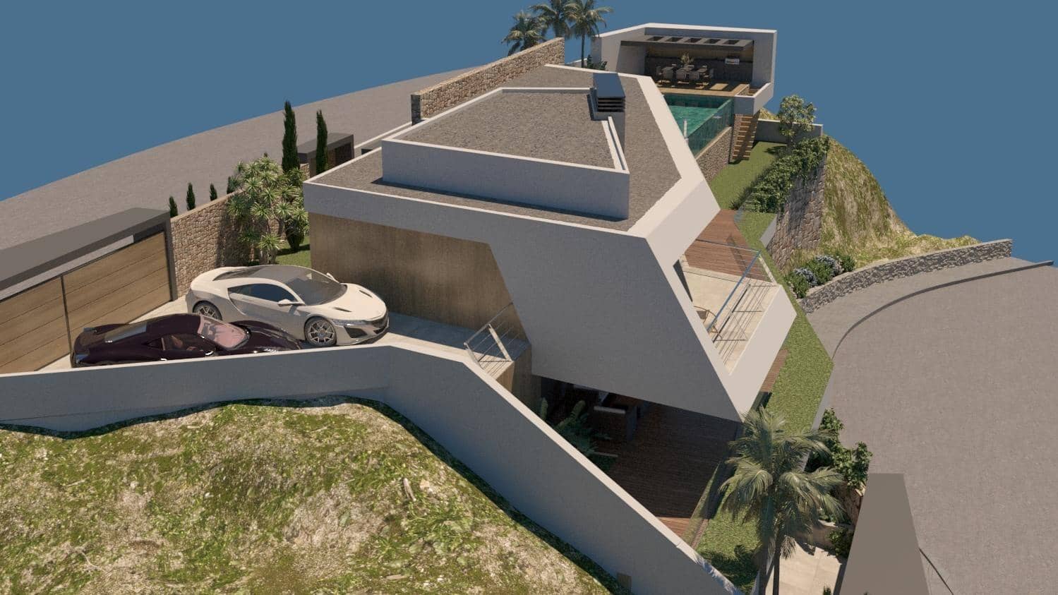 3 sovrum Villa till salu i Ciudad Quesada med garage - 1 195 000 € (Ref: 9908751)