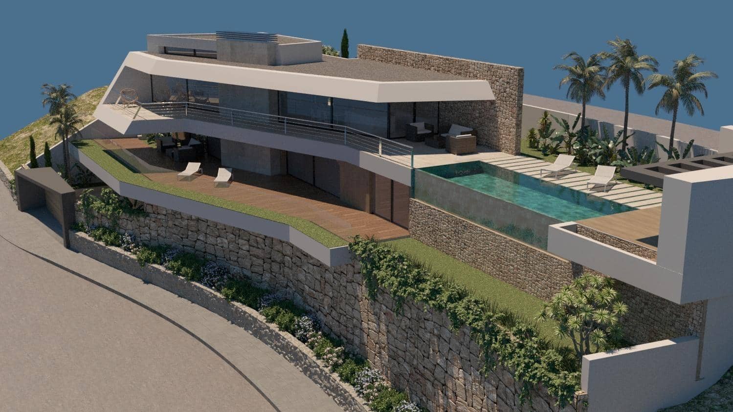 3 sovrum Villa till salu i Ciudad Quesada med garage - 1 195 000 € (Ref: 9908751)