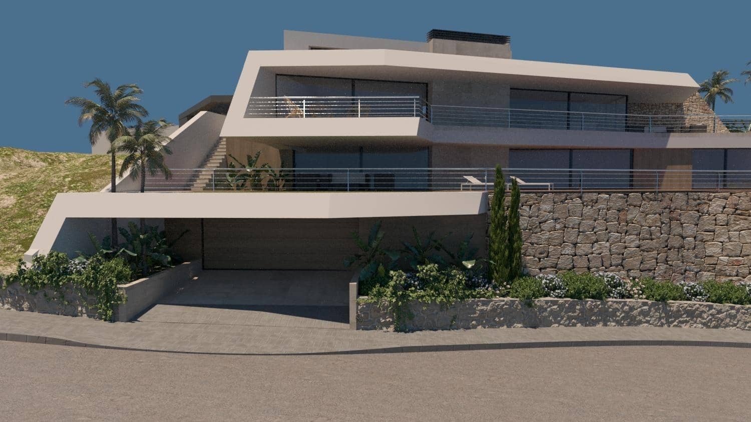 3 sovrum Villa till salu i Ciudad Quesada med garage - 1 195 000 € (Ref: 9908751)