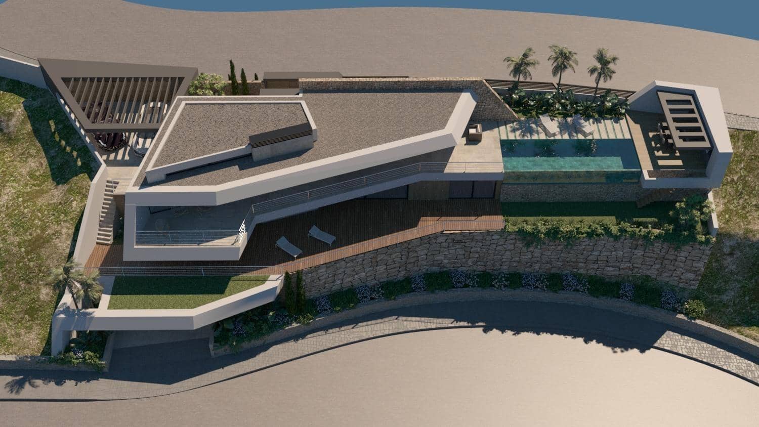 3 sovrum Villa till salu i Ciudad Quesada med garage - 1 195 000 € (Ref: 9908751)