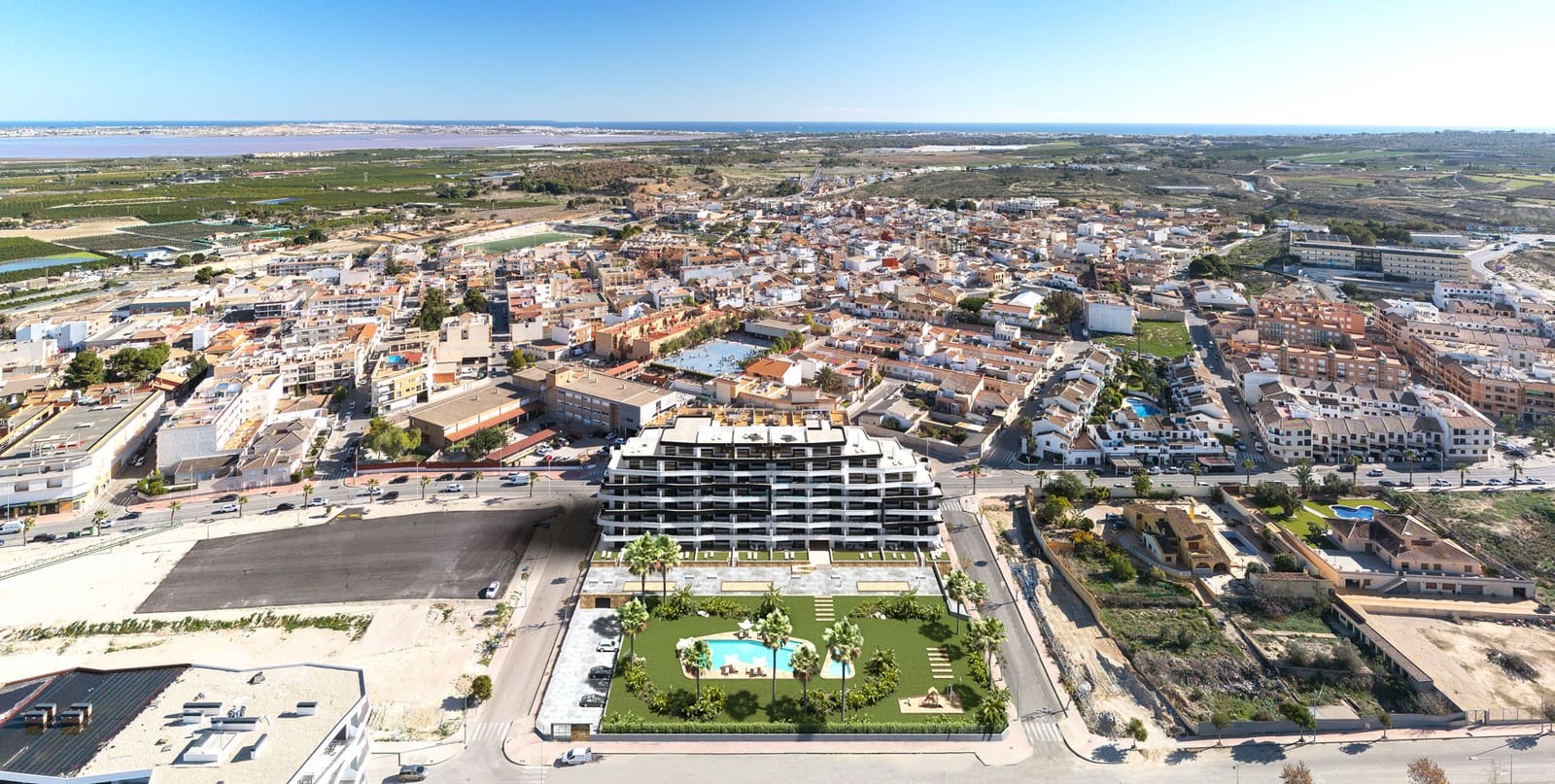 Apartamento de 2 habitaciones en San Miguel de Salinas en venta - 219.000 € (Ref: 10001326)
