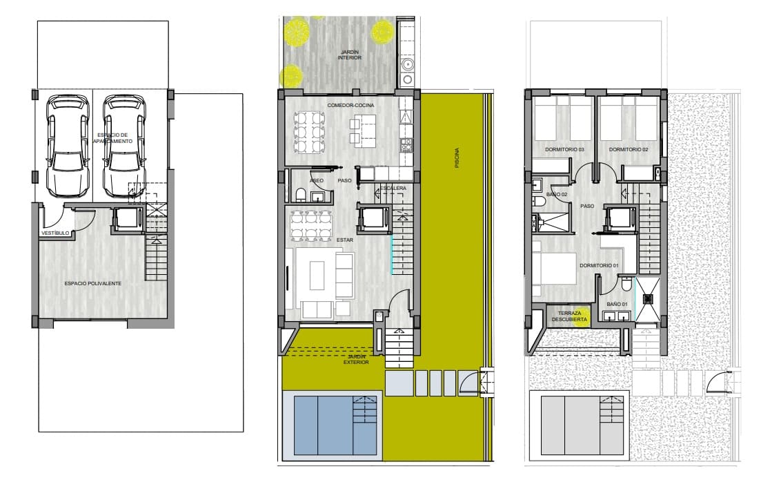 3 bedroom Townhouse for sale in Gata de Gorgos with pool garage - € 460,000 (Ref: 9918950)