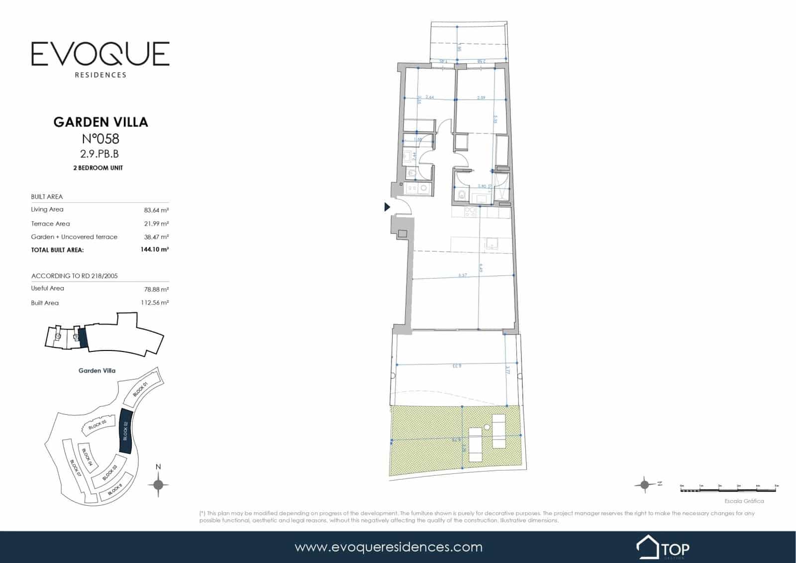 2 bedroom Apartment for sale in Fuengirola with pool garage - € 499,000 (Ref: 10046078)