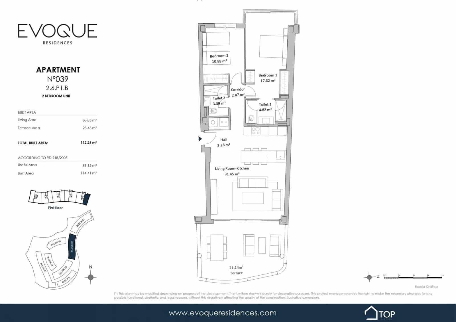 2 bedroom Apartment for sale in Fuengirola with pool garage - € 499,000 (Ref: 10046078)