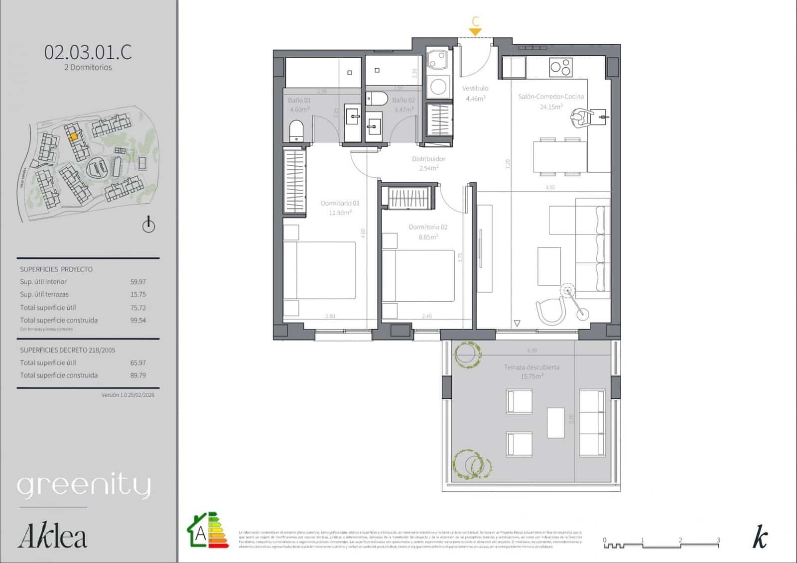2 bedroom Apartment for sale in El Faro with pool garage - € 376,000 (Ref: 10060917)