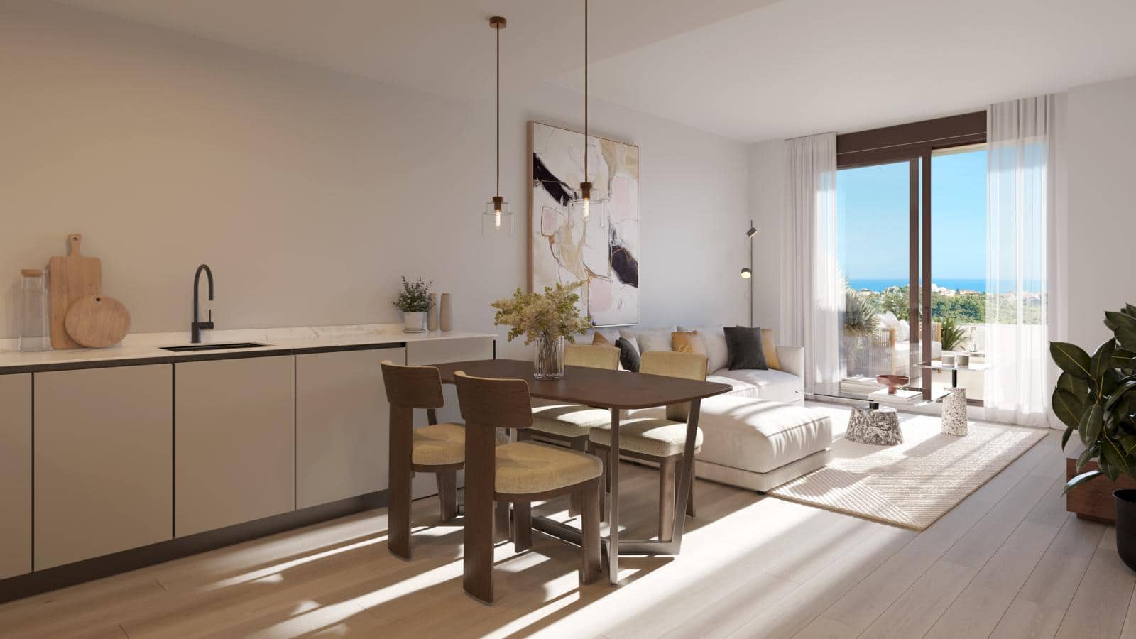 Apartamento de 2 habitaciones en El Faro en venta con piscina garaje - 403.000 € (Ref: 10060918)