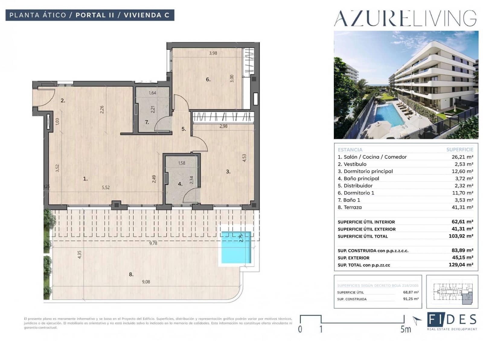 2 Zimmer Apartment zu verkaufen in Torre del Mar mit Pool Garage - 570.000 € (Ref: 10074658)