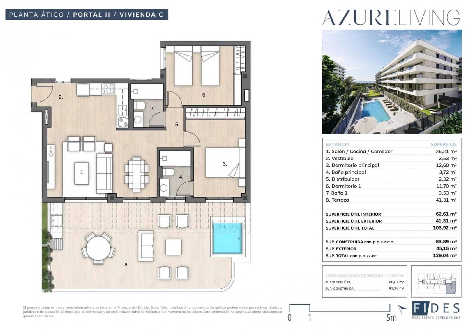 2 Zimmer Apartment zu verkaufen in Torre del Mar mit Pool Garage - 570.000 € (Ref: 10074658)