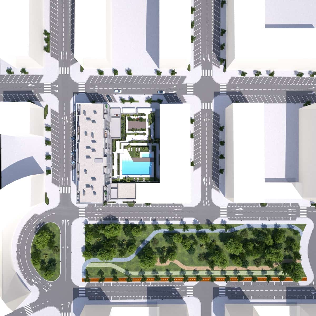 1 soverom Leilighet til salgs i Malaga by med svømmebasseng garasje - € 261 000 (Ref: 9948806)